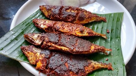 Fish Tawa Fry,,,, Mackarel | Bangude fish masala fry recipe. - YouTube