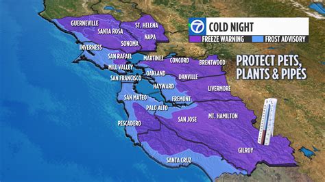 Bay Area storm timeline: Winter Storm Warning issued for parts of ...