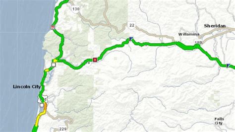 Highway 18 closed east of Otis for wildfire