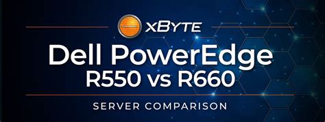 Dell PowerEdge R550 vs R660 Server Comparison | XByte Technologies