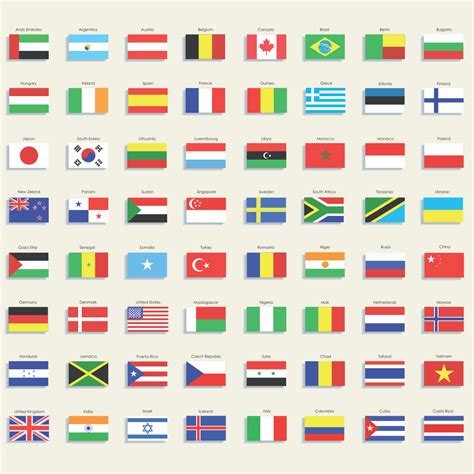 Printable Country Flags