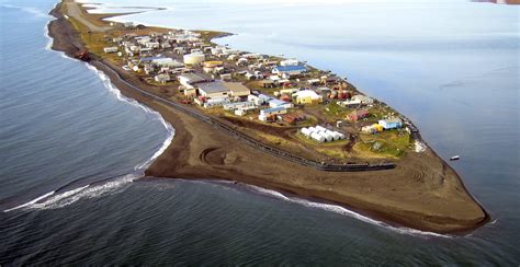 Kivalina, Northwest Arctic Borough, Alaska, United States. Population: 374 [2216x1144] | Scrolller