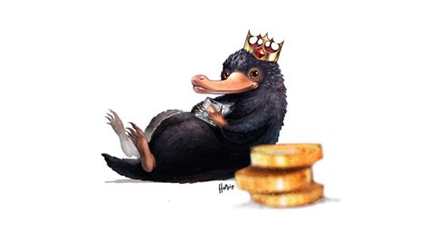 Escarbato - Niffler by happip on DeviantArt