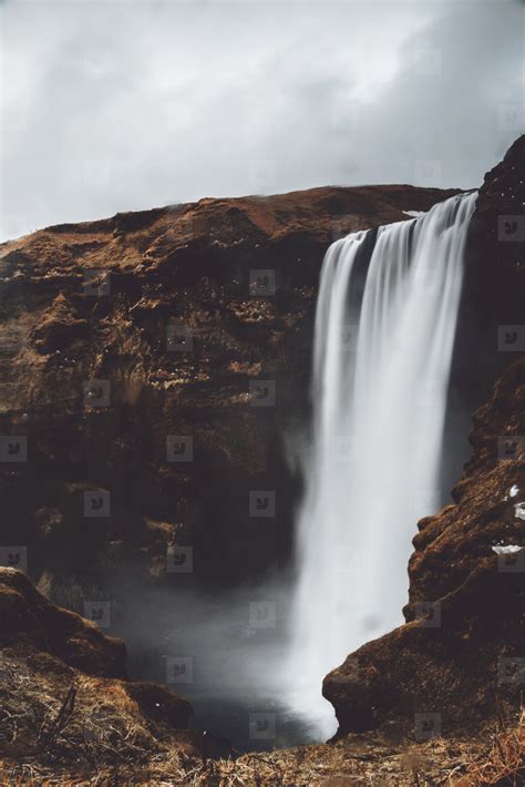 Skogafoss Waterfall stock photo (199420) - YouWorkForThem