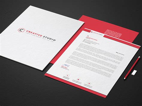 Letterhead Design Mockup | Free PSD Template | PSD Repo