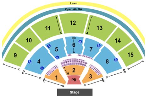 Xfinity Center Seating Chart + Rows, Seats and Club Seats