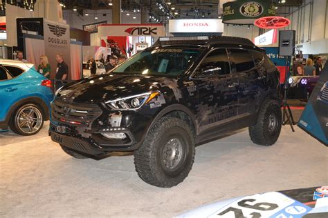 Rockstar Energy Hyundai Santa Fe Sport Looks Like A Battle Car | Carscoops