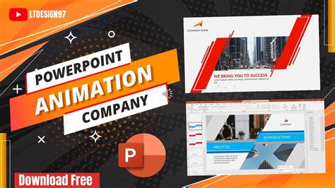 Corporate Powerpoint Animation 🔥 Free powerpoint template - YouTube