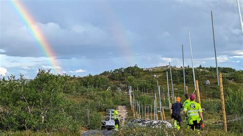 Norway rebuilds fence along Russian border to stop reindeer from wandering into the neighboring ...