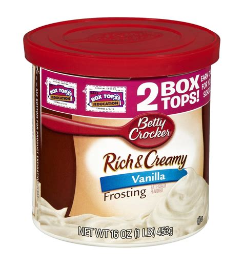 Amazon.com : Betty Crocker, Rich & Creamy Frosting, Vanilla, 16oz Tub (Pack of 3) : Dessert ...