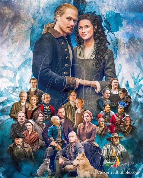 Outlander Season 6 Poster | Outlander fan art, Outlander fan, Outlander ...