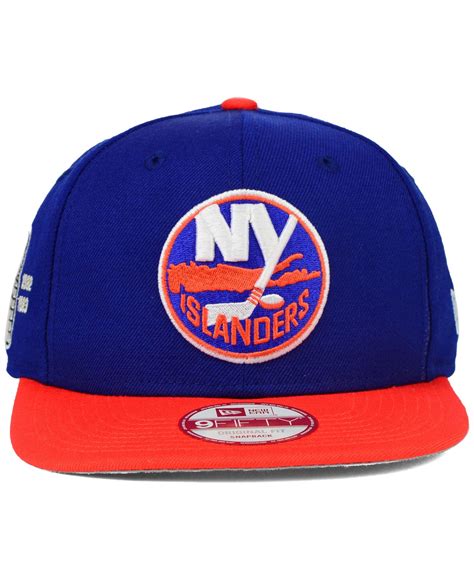 KTZ New York Islanders Stanley Cup Champ Collection 9fifty Snapback Cap ...