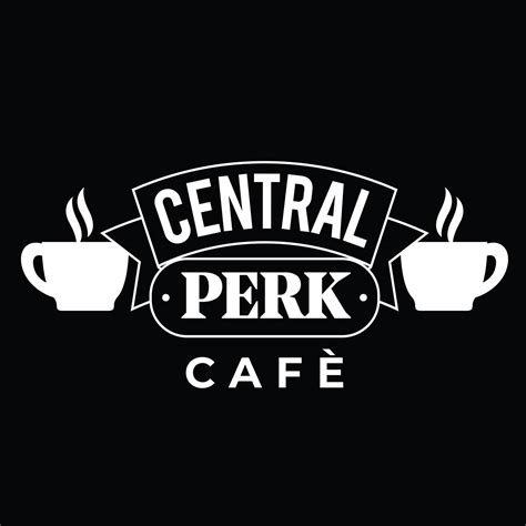 Central Perk Cafe Logo Cut File Digital Art SVG Bundle Clip Art Friends TV Show Svg Png Dxf Eps ...