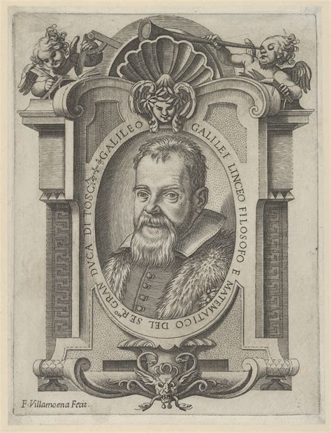 Francesco Villamena | Portrait of Galileo Galilei | The Met