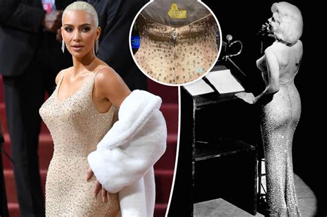 Kim Kardashian allegedly damaged Marilyn Monroe dress at Met Gala