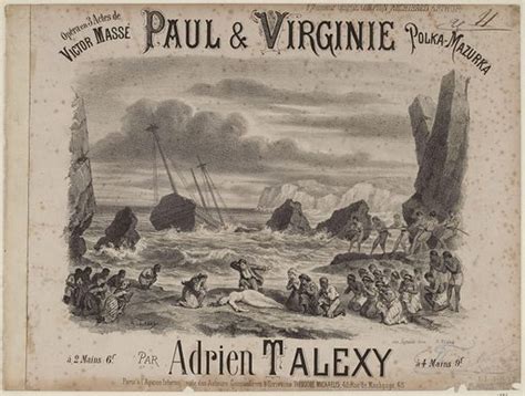 "Paul & Virginie". Title page of polka-mazurka … free public domain image | Look and Learn