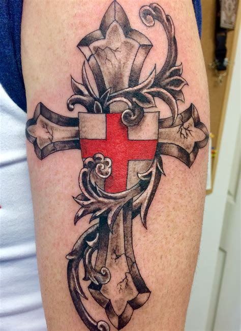 Back Cross Tattoos, Celtic Cross Tattoos, Cross Tattoo For Men, Cross Tattoo Designs, Life ...
