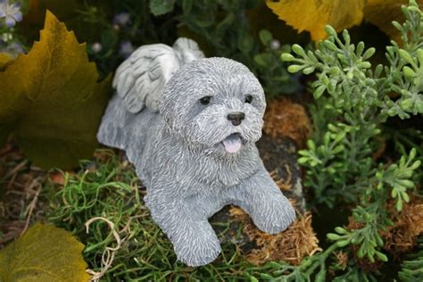 Dog Angel Statues Dog Memorials Mixed Breed Terrier Shih