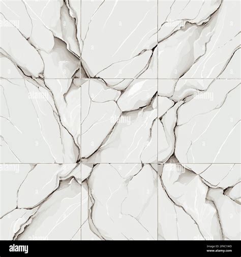 Light marble tile texture, pattern background - Vector illustration Stock Photo - Alamy