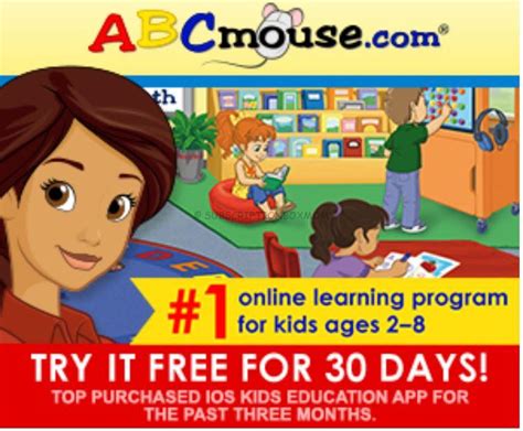 ABCmouse.com® Early Learning Academy Free Trial + 3 Month Deal » Subscription Box Mom