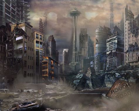 Post Apocalypse Landscape by itwirlchucks.deviantart.com on @deviantART Apocalypse World ...