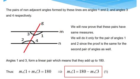 Alternate interior angles theorem - YouTube