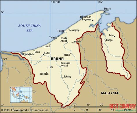 Best Country: Geography of Brunei