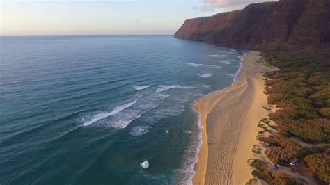 Polihale Beach at Polihale State Park. Kauai, Hawaii 2017 - YouTube