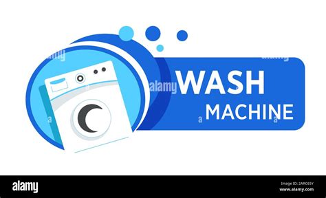 Washing machine logo hi-res stock photography and images - Alamy