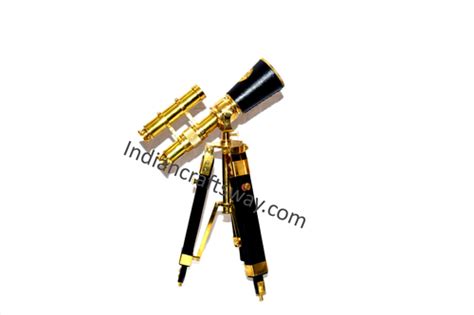 Antique Brass Telescope With Stand Sb Finish - Color: Gold Polished And Black at Best Price in ...