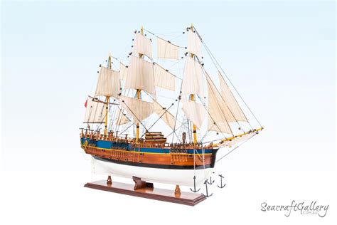 HMB Endeavour Ship Model | Captain Cook ship | Seacraft Gallery