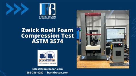 Zwick Roell Z005 Foam Compression Test ASTM D3574 Retrofitted by Frank ...