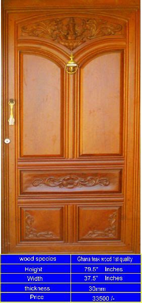 wooden door at Rs 45,000 / Piece in chennai - ID: 3563615 | Jf Arts & Design