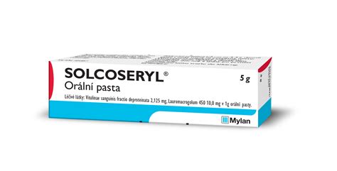 Solcoseryl orální pasta