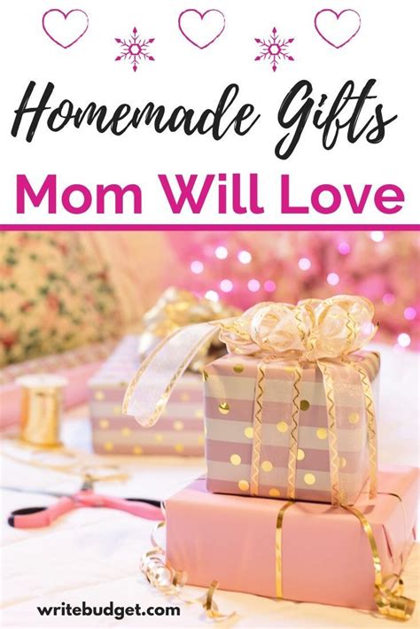 DIY Homemade Gifts for Mom