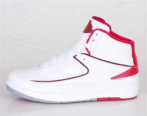 Air Jordan 2 Retro: White - Varsity Red - Release Reminder - Air ...