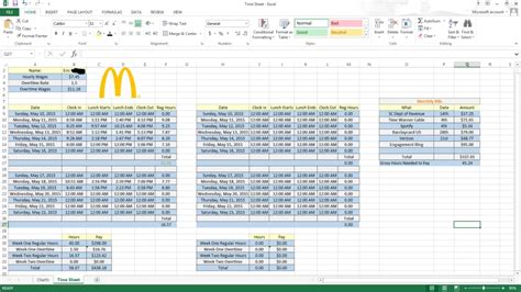 How do you check your work schedule for McDonald's?