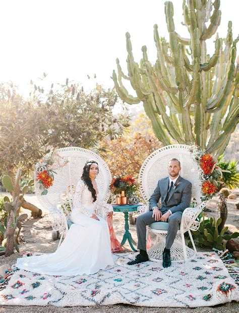 Desert Wedding Inspiration at Old Cactus Garden in Balboa Park - Green Wedding Shoes