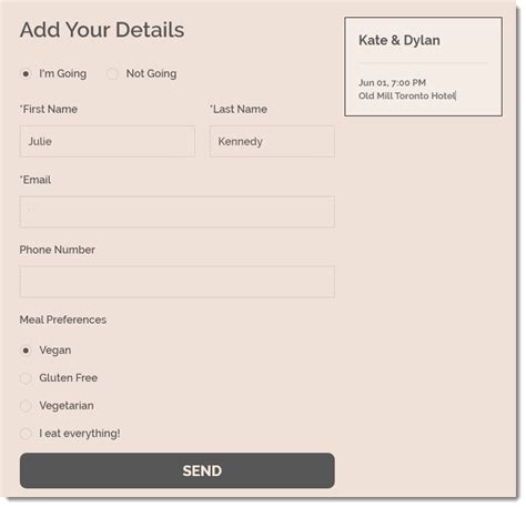 Wix Events: Customizing the Registration Form for RSVP Events | Help ...