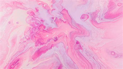 stains, liquid, pink, abstraction, texture, 4k HD Wallpaper