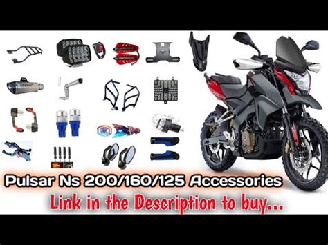 Ns 200 /160/125 Full modification accessories (@NikhilAutoTech ) - YouTube