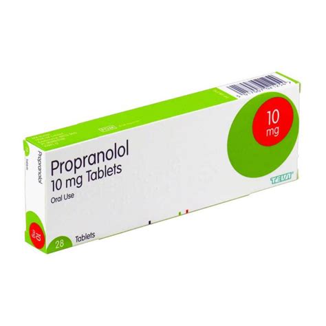 Buy Propranolol 10mg & 40mg Tablets Online | Medicine Direct