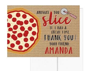 Pizza thank you | Etsy