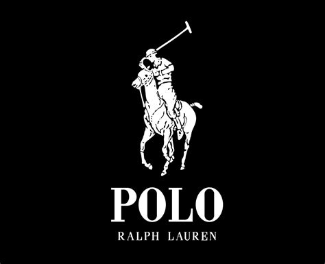 polo Ralph lauren marca logo blanco símbolo ropa diseño icono resumen ...