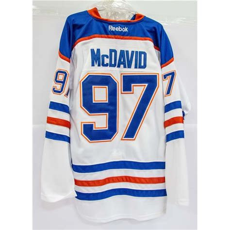 CONNOR MCDAVID #97 OILERS JERSEY - NOT SIGNED