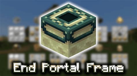 End Portal Frame - Wiki Guide - 9Minecraft.Net