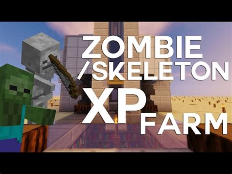 Zombie XP farm Minecraft Map