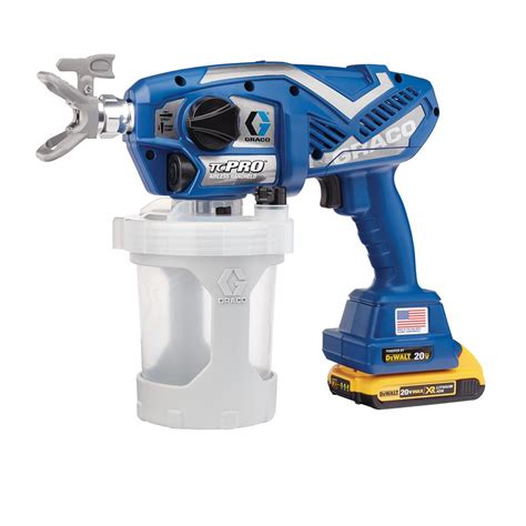 Graco TC Pro Cordless Airless Paint Sprayer-17N166 - The Home Depot