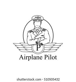 Pilot Logo Stock Vector (Royalty Free) 510505432 | Shutterstock