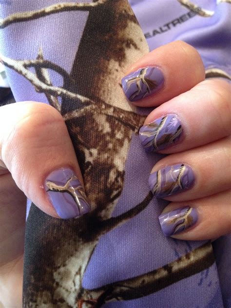 Purple camo … in 2019 | Camouflage nails, Camo nails, Camo nail designs